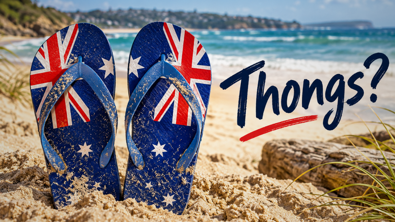 Why Australians Call Flip-Flops “Thongs”
